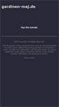 Mobile Screenshot of gardinen-maj.de